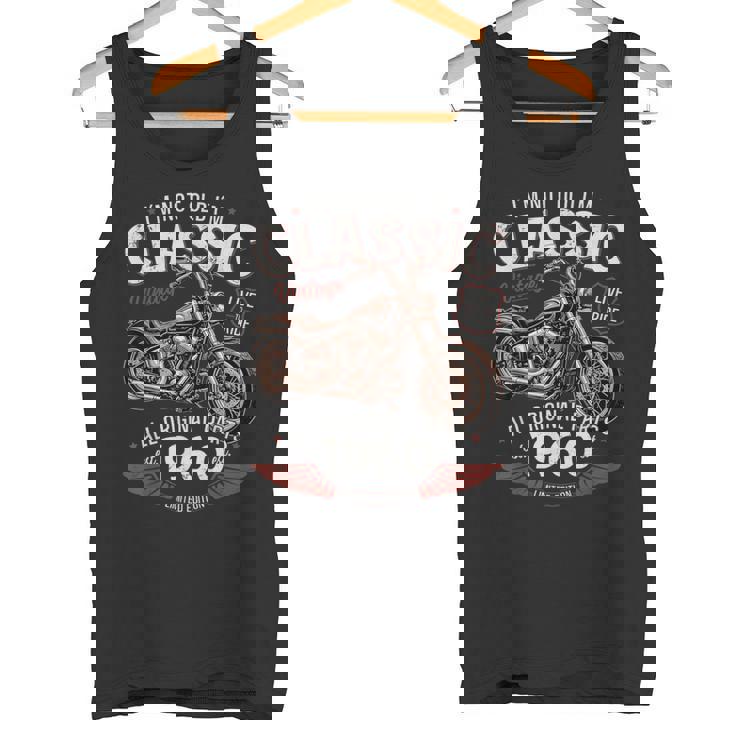 66 歳の誕生日男性オートバイ バイクに乗る人 1960 タンクトップ