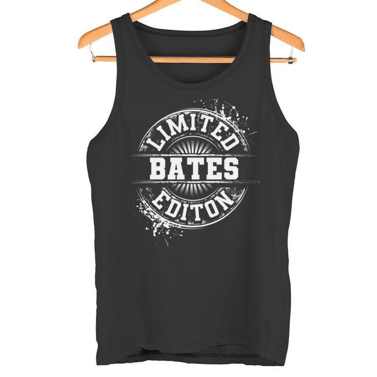 Bates 面白い 苗字 ファミリーツリー 誕生日 同窓会 ギフトアイデア 長袖tシャツ タンクトップ
