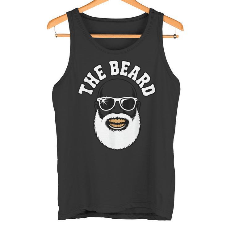 The Beard 白髭 サングラス スカル風 メンズ バーバー スタイル アイコン タンクトップ
