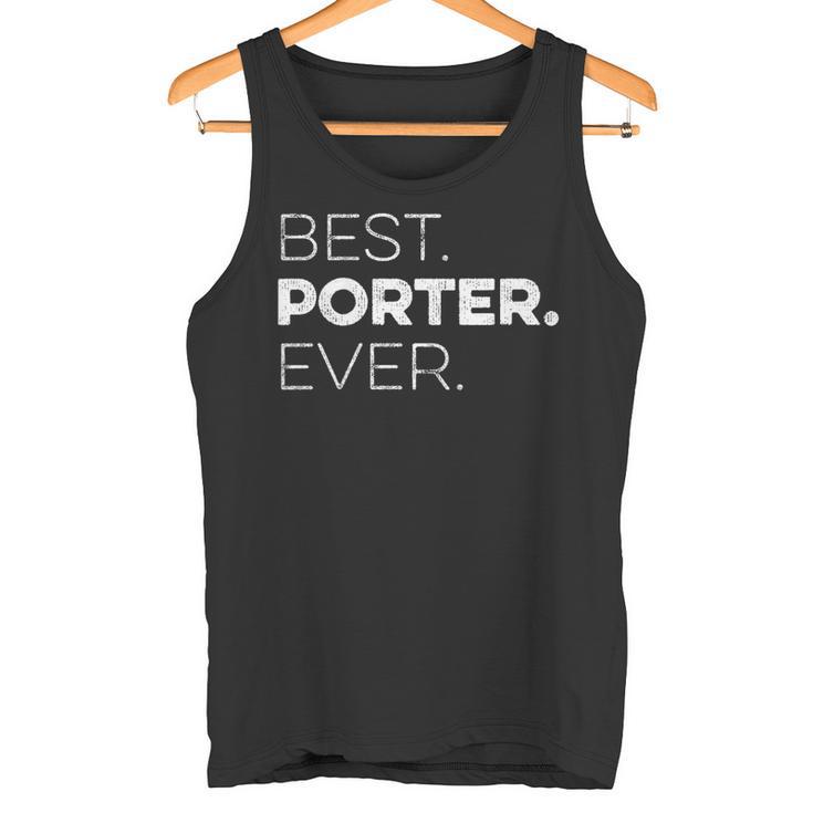 Best Porter Ever Coワーカー感謝 タンクトップ