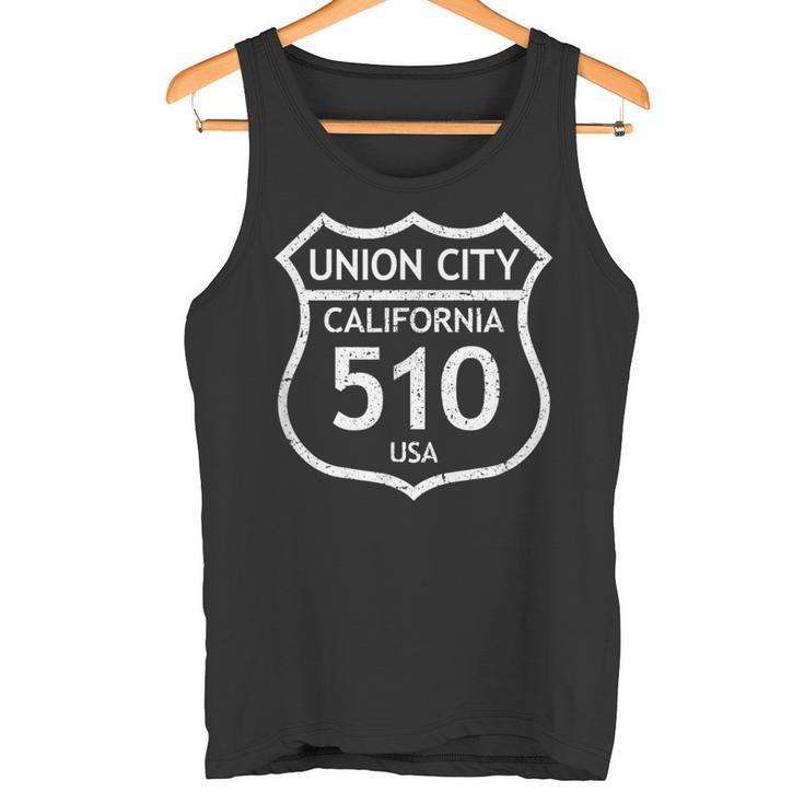 California Area Code 510 Union City Ca Hometate タンクトップ