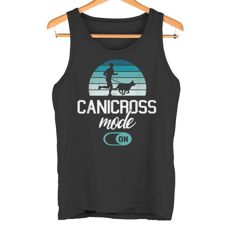Canicross Runner 犬 トレイルランニング タンクトップ
