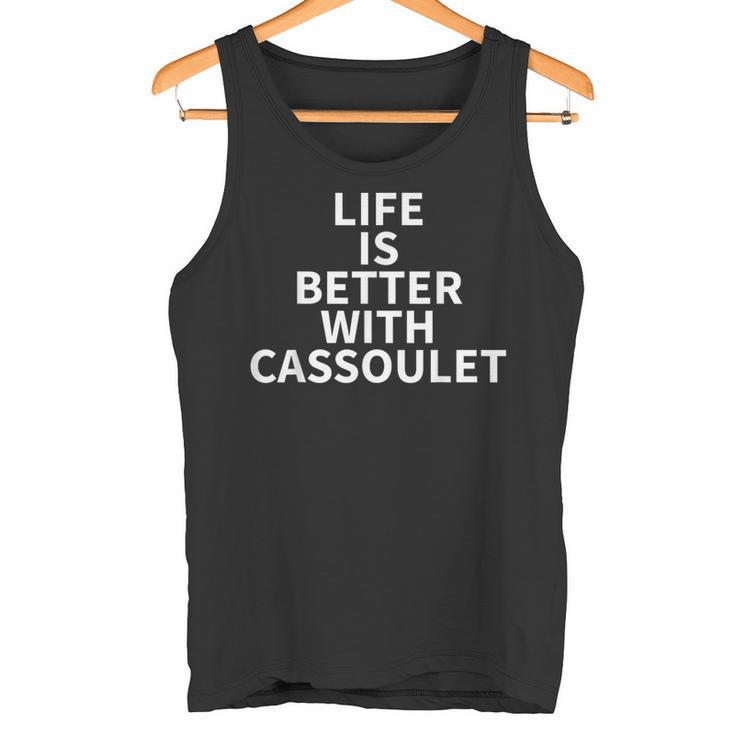 Cassoulet Apparel Joli Drôle Amoureux De Cassoulet Débardeur e