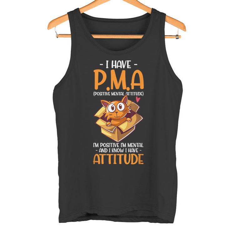 Cat I Have Pma ポジティブメンタルアティチュード Pma タンクトップ