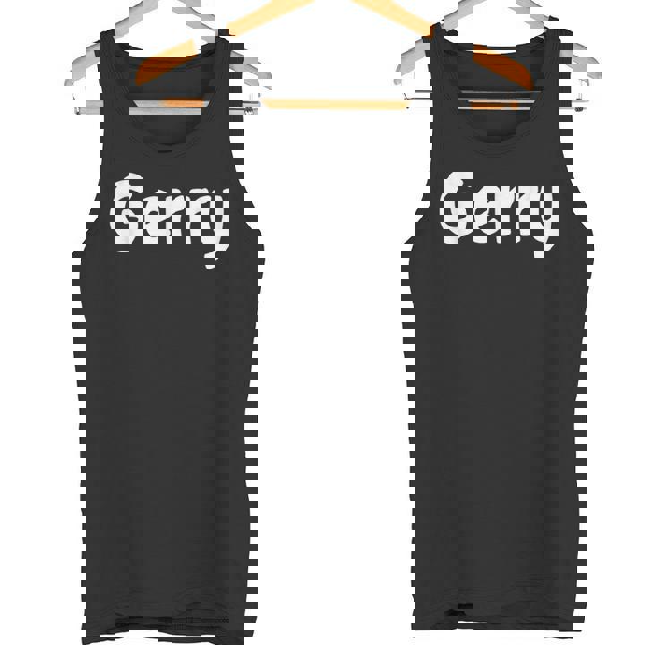 Cute Modern Comic-Style Font タンクトップ