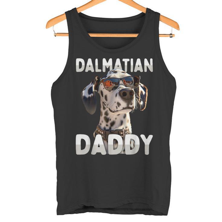 Dalmatian Daddy Cani Papà Festa Del Papà Dad Dalmata Canotta