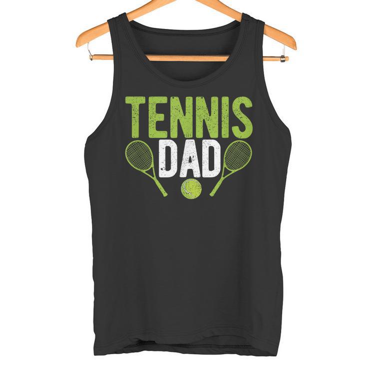 Divertente Papàportivo Giocatore Allenatore Fan Festa Del Papà Tennis Papà Canotta