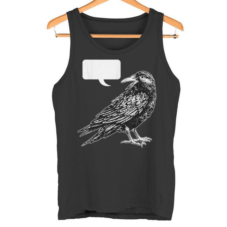 Edgar Allan Poe Nevermore Open To Interpretation Raven シャツ タンクトップ