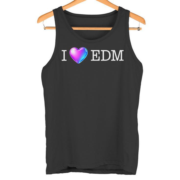 Edmシャツ I Heart Edm タンクトップ