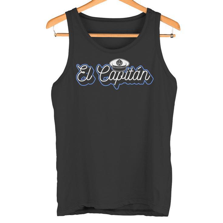 El Capitan Barcos Barcos Barcos Regalo Camiseta sin mangas