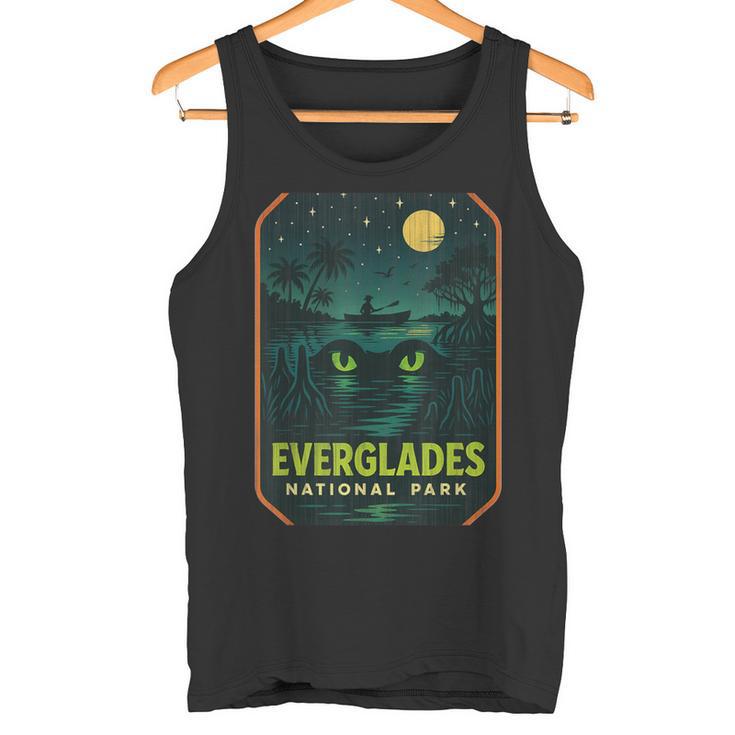 Everglades ナイトパドルシャツ 月光カヌー マングローブ タンクトップ