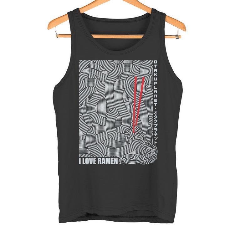 Fideos Ramen Japoneses En Harajuku Estética Retroaporwave Camiseta sin mangas