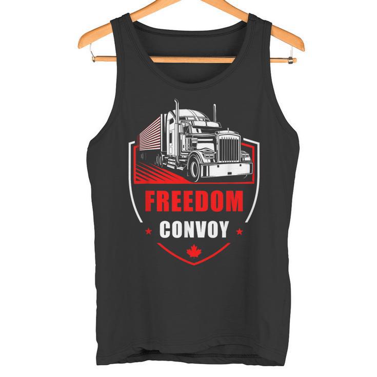Freedom Convoy United Canada Truckers タンクトップ