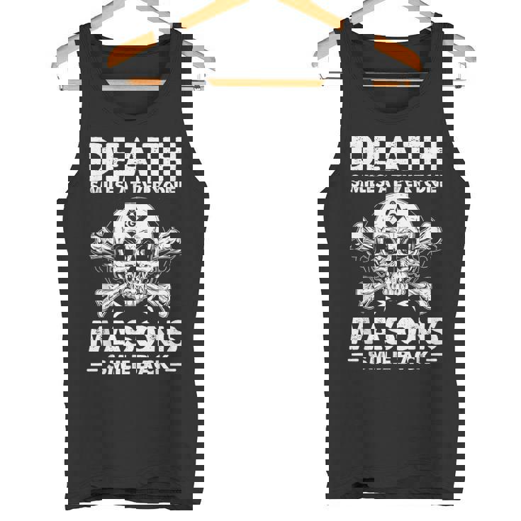 Freemasonkull Quote Deathmiles Mason ユーモア フリーメイソン タンクトップ