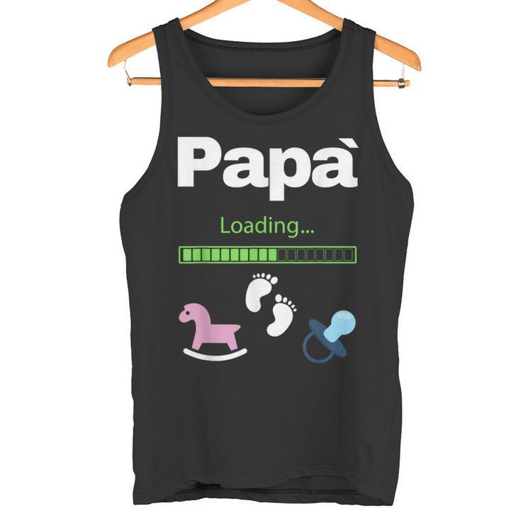 Futuro Papà Padre Daddy Loading Gravidanza Regalo Famiglia Canotta