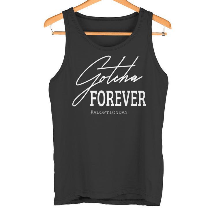 Gotcha Forever 養子縁組の日ギフト 長袖tシャツ タンクトップ