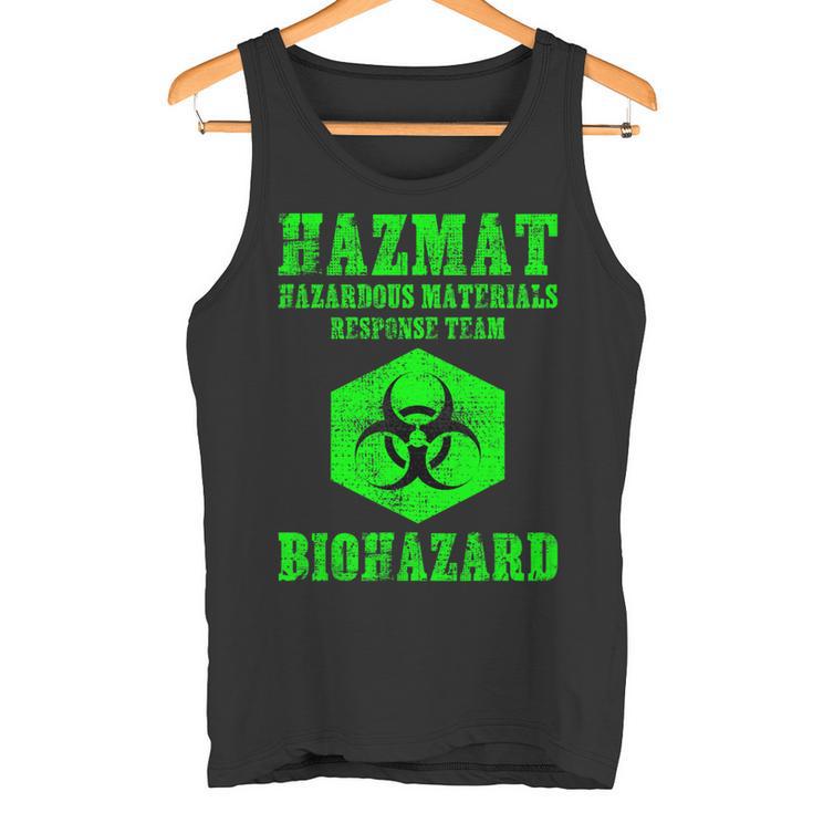 Green Biohazard 危険物 コスチューム キッズ メンズ タンクトップ
