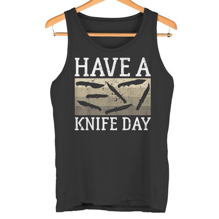 Have A Knife Day Knife Collector タンクトップ