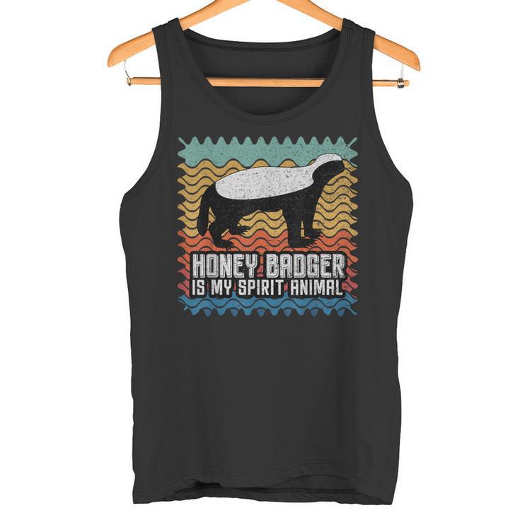 Honey Badger Is Mypirit Animal タンクトップ
