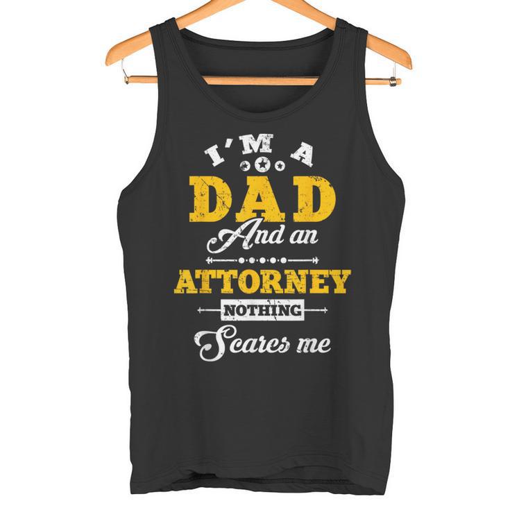 I'm Dad And Attorney Fun Happy 父の日 タンクトップ