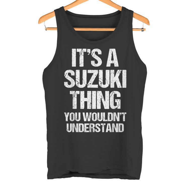 It's Auzuki Thing You Wouldn't Understand おかしなスズキ タンクトップ