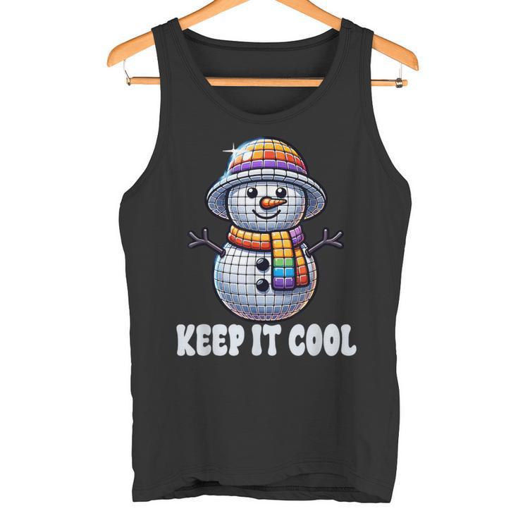 Keep It Cool Disconowman Retro Funky Holidayibes タンクトップ