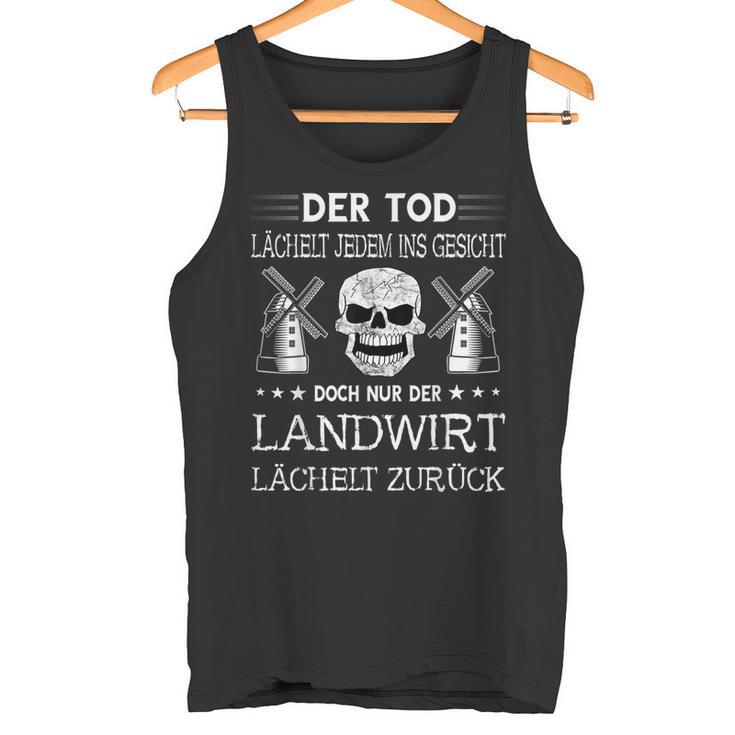 Landwirt Tête De Mort Bauer Windmühle Agriculture Débardeur e
