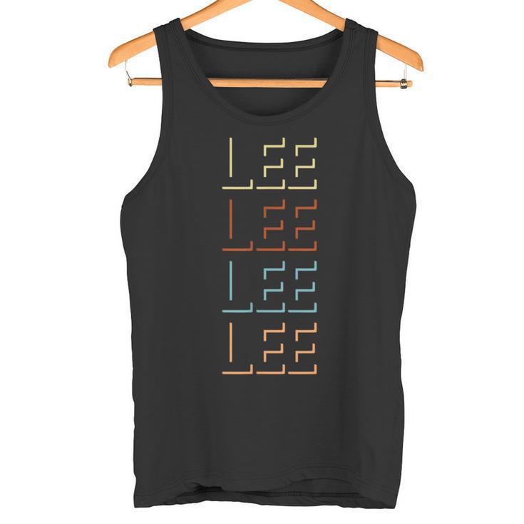 Lee First Name My Personalized Named タンクトップ