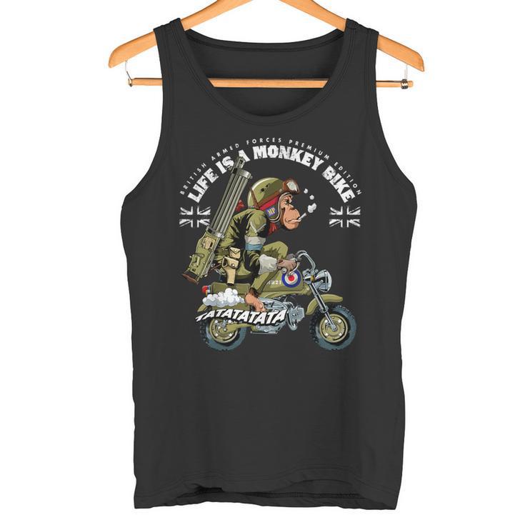 Life Is A Monkey Bike 英国軍 ヴィンテージエディション タンクトップ