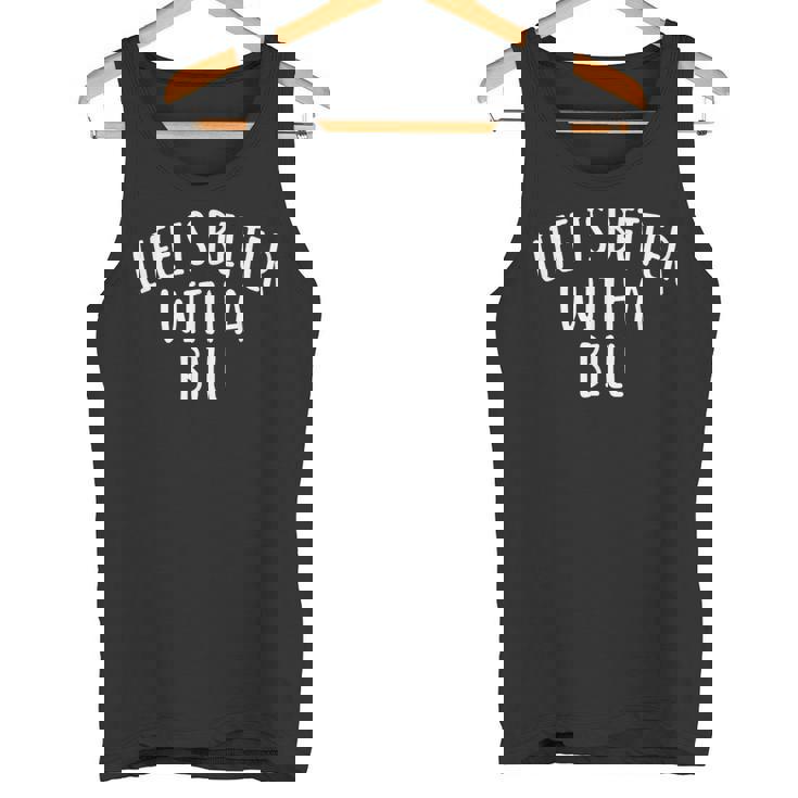 Life Is Better With A Bill ファニーネームtシャツ Billy タンクトップ