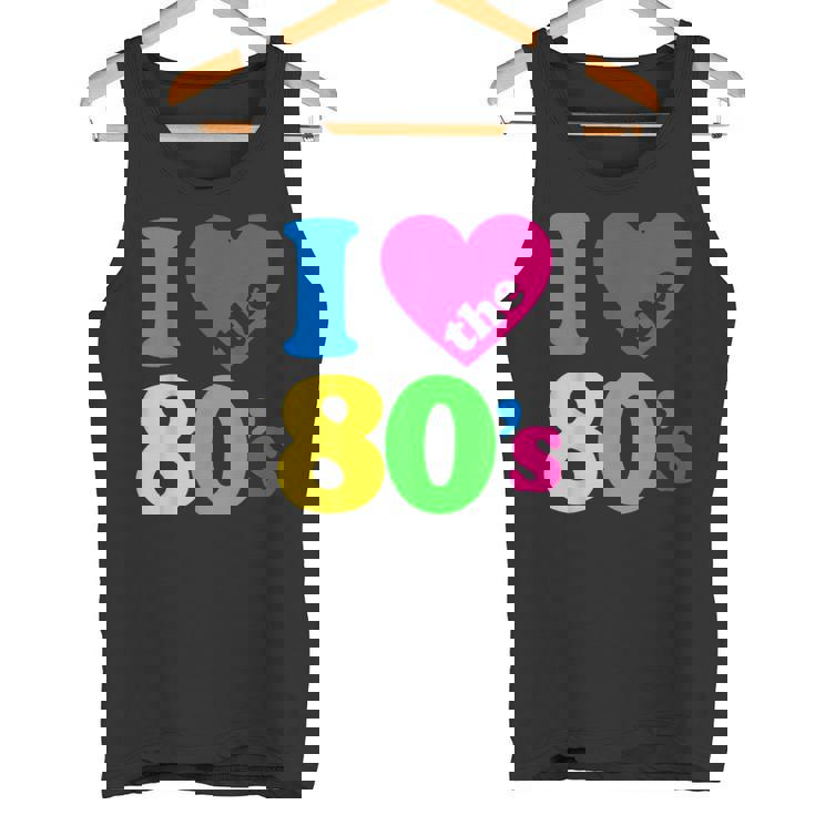 I Love The 80'S 80年代パーティードレスレトロ1980年代テーマ タンクトップ