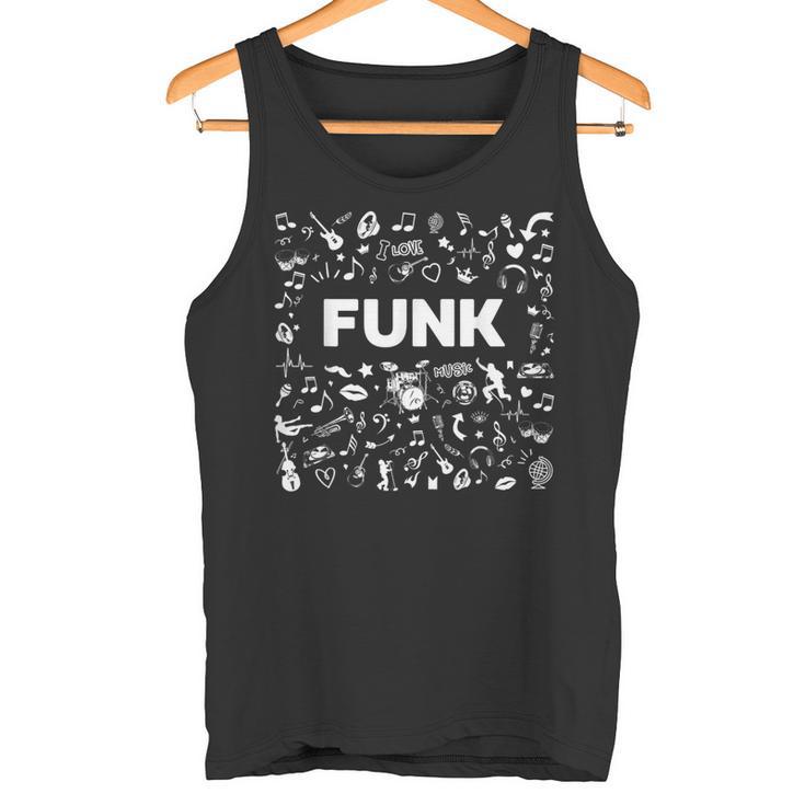 I Love Funk Music R&BSoul Music シャツ タンクトップ