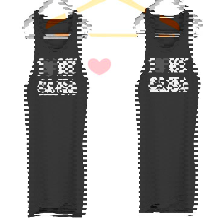 I Love My Cajsa アイ・ラブ・マイ・カジサ 長袖tシャツ タンクトップ