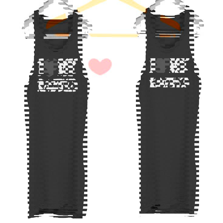 I Love My Kazuya 私はカズヤを愛しています タンクトップ