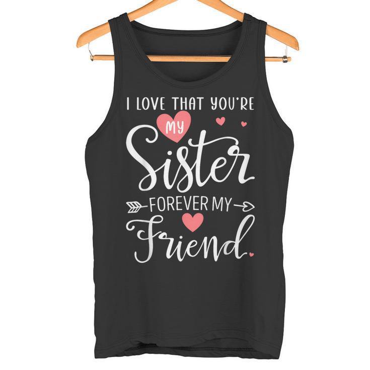 I Love That You're Myister Always Myis Forever My Friend タンクトップ