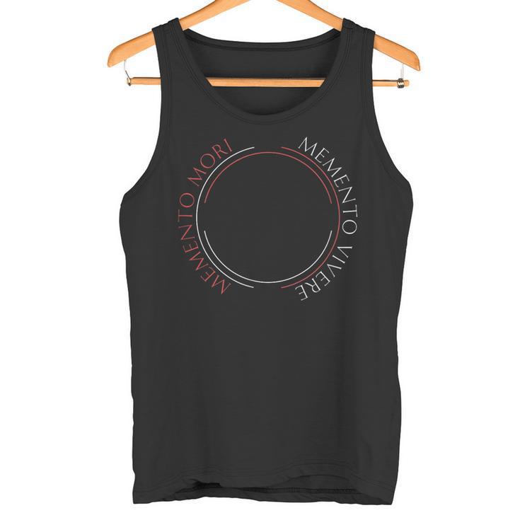 Memento Mori Mementoivere Filosofía Estoica Camiseta sin mangas