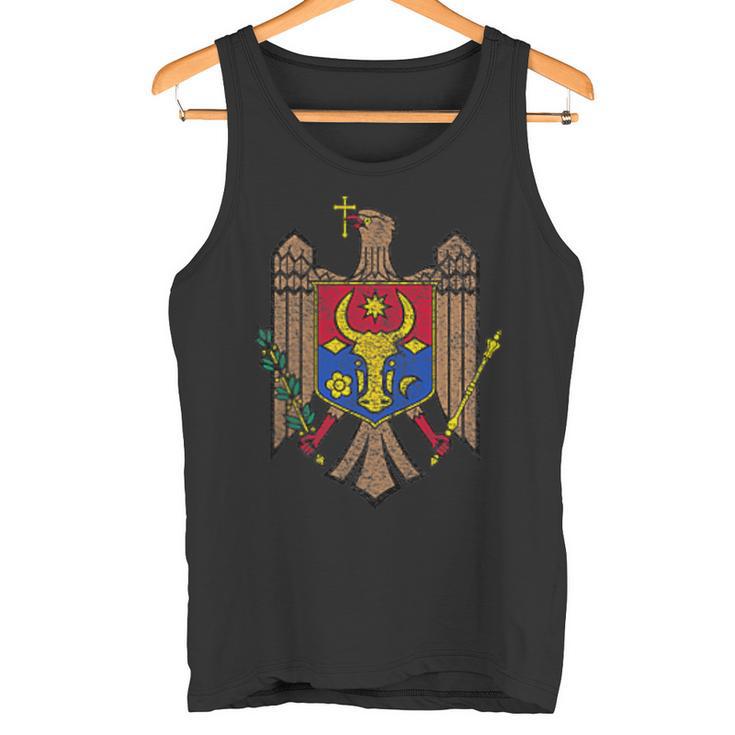 Moldova Bandera Nacional De Brazos Camiseta sin mangas