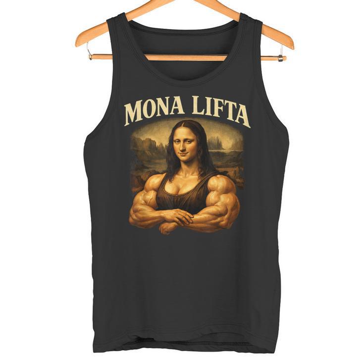 Mona Lifta マッスル モナリザ ジム ユーモア タンクトップ