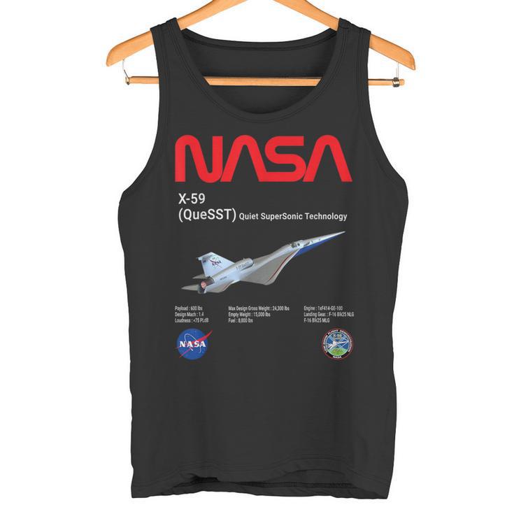 Nasa X-59 Quiet-Supersonic-Technology（Quesst タンクトップ