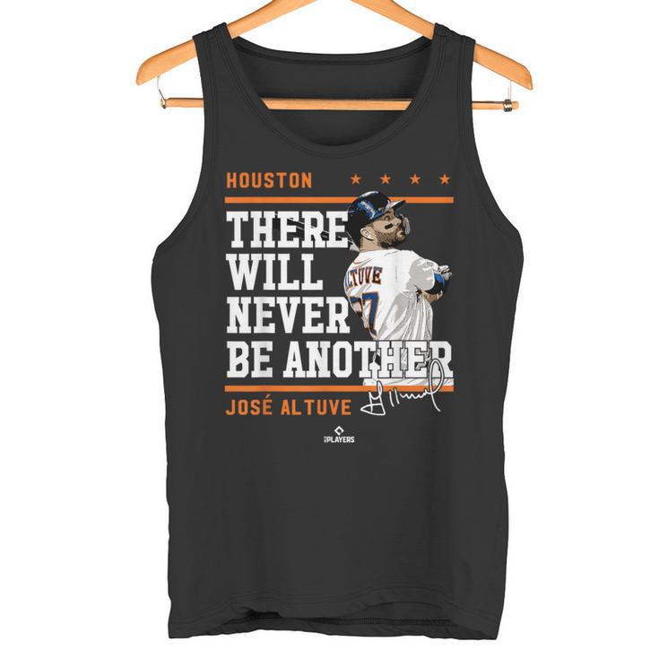 Never Be Another Jose Altuve Houston Mlbpa タンクトップ