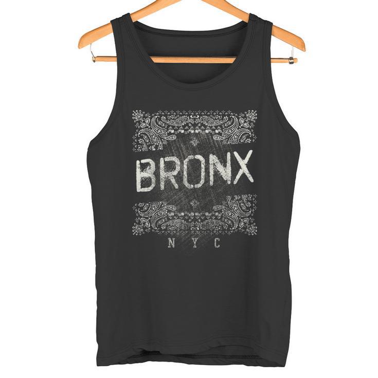 Nyc Bronx バンダナスタイル アンティーク調tシャツ タンクトップ