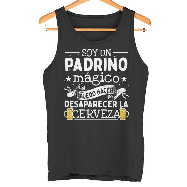 Padrino Mágico Tío Bautismo Padrino Camiseta sin mangas