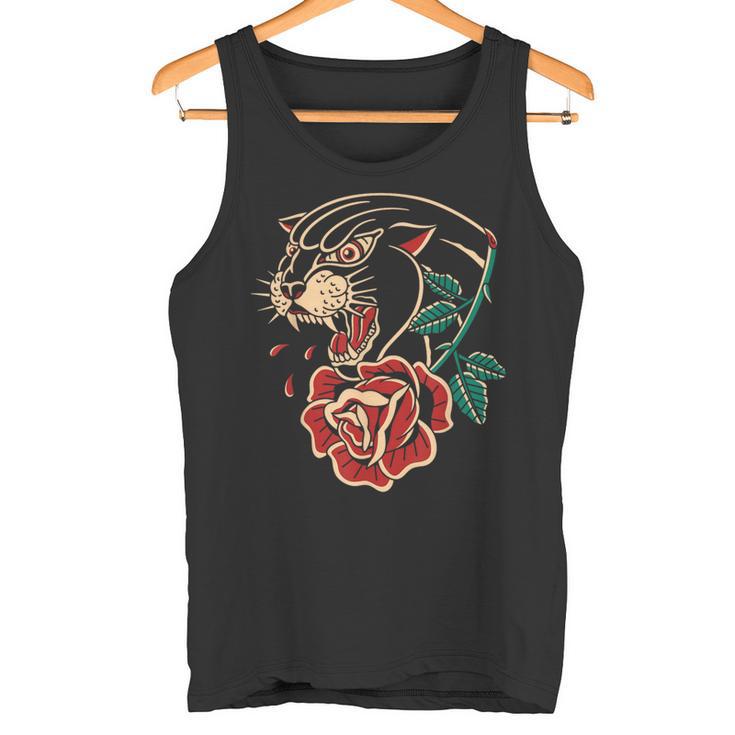 Panther Rose アメリカントラディショナルタトゥーインク オールドスクール タンクトップ