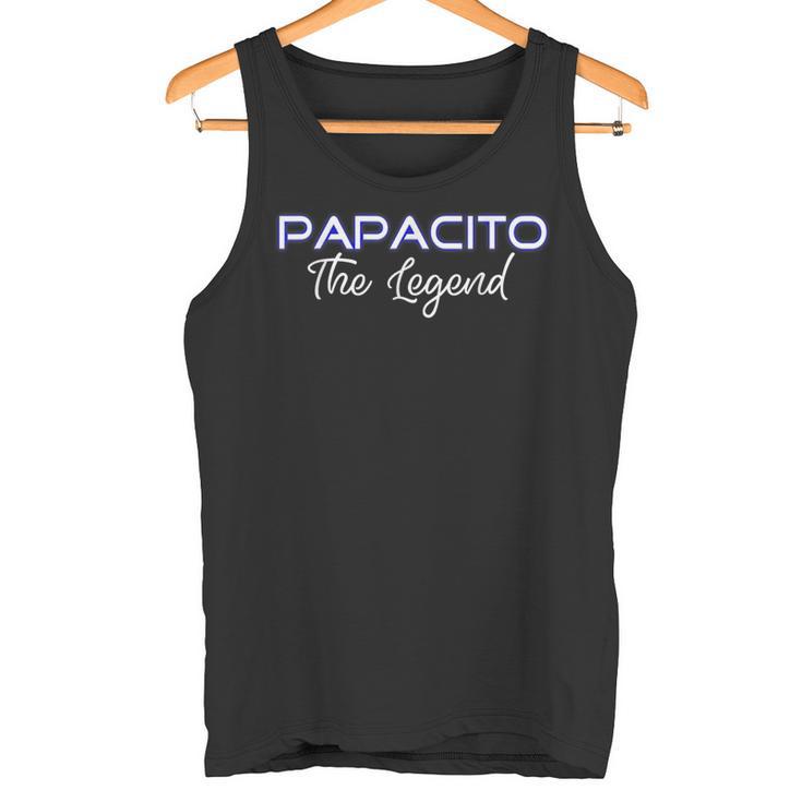 Papacito La Leggenda Latino Padrepagnolo Umorismo Messicano Papà Canotta