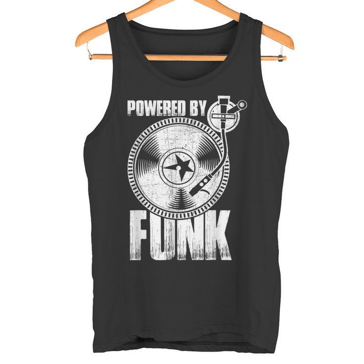 Powered By Funk Music 70年代 & 80年代 ビニール タンクトップ