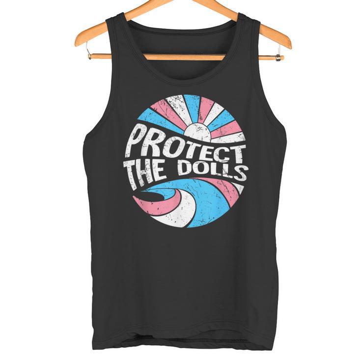 Protect The Dolls、トランスジェンダーlgbt、トランスジェンダーの権利 タンクトップ