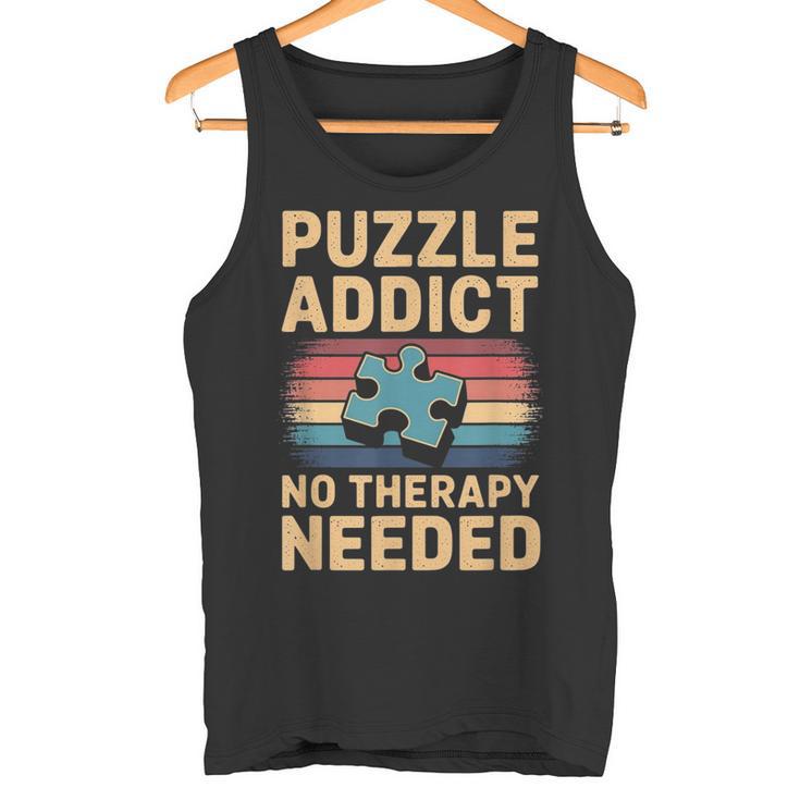 Puzzle Amusant Addict Débardeur e