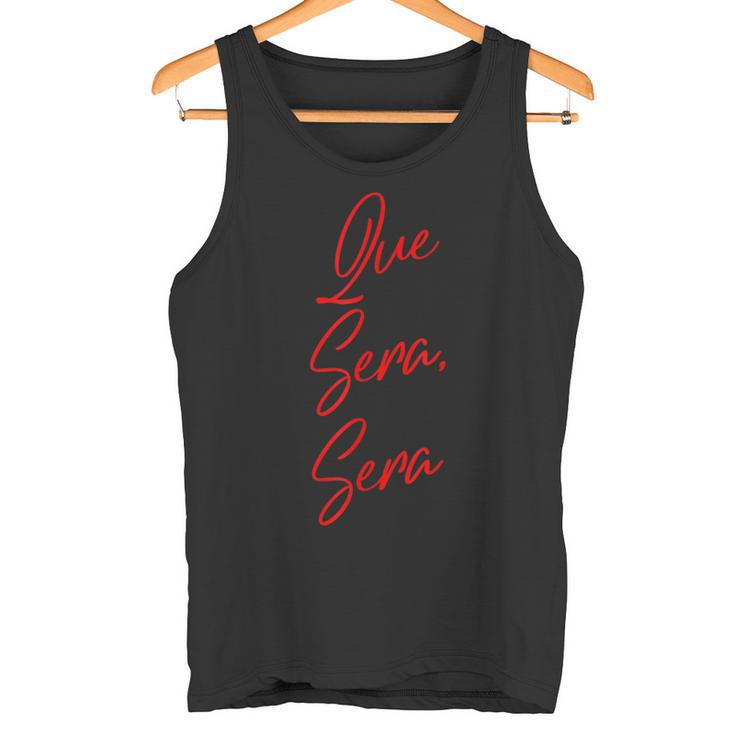 Queera、Sera、What Will Be Will Be タンクトップ
