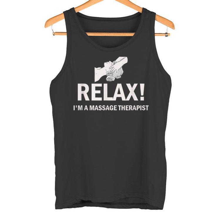 Relaxoy Un Masajista Camiseta sin mangas