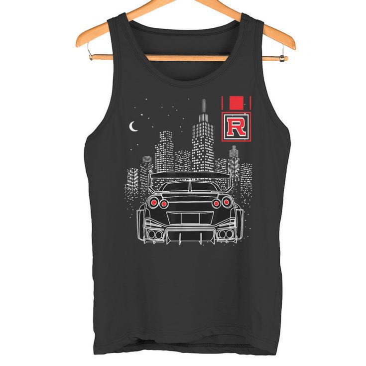 Rhw Citytreet Racing Iconicportcar Gt R 35 Jdm ミームコイン タンクトップ